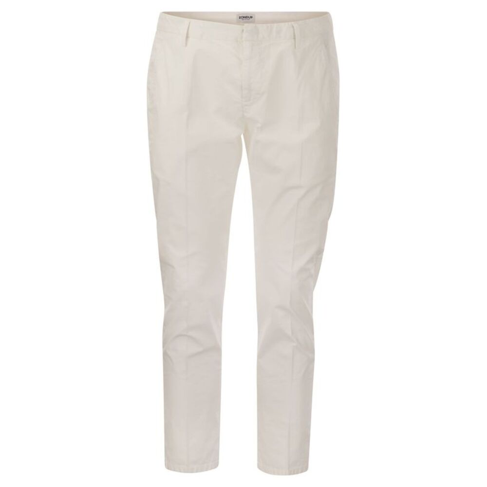 Dondup Men Alfredo - Slim-Fit Cotton Trousers